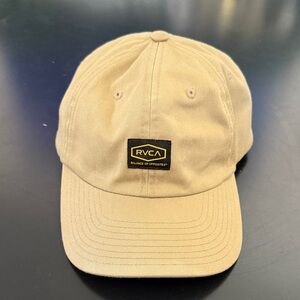 RVCA Tan Logo Cap